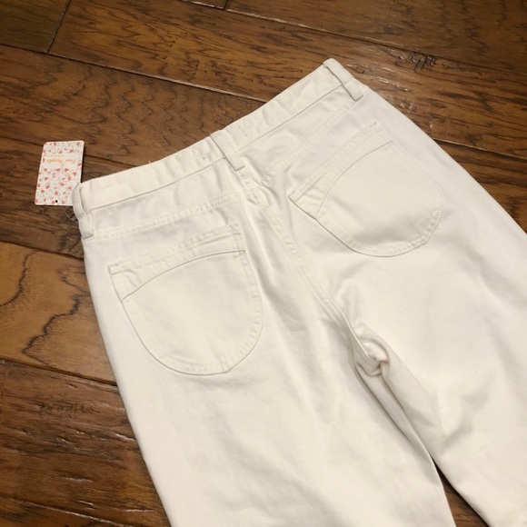NEW 29 Free People High Rise straight flare jeans - Picture 3 of 16